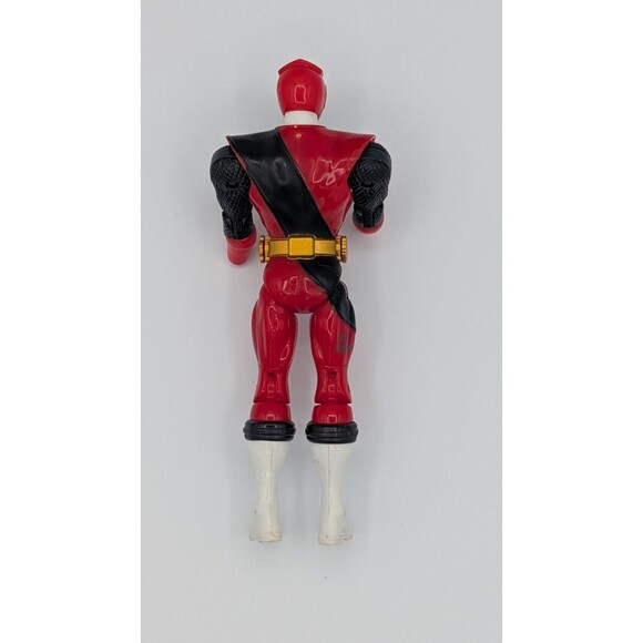 Vintage Bandai Power Rangers Lot Red Blue Yellow (Missing Hands)+ Black 1993 PVC - Picture 7 of 14